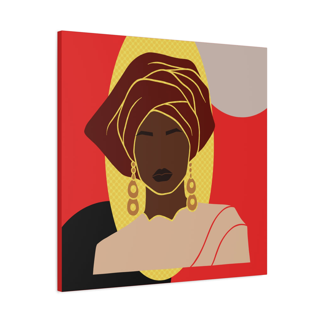 African Lady — Canvas Art