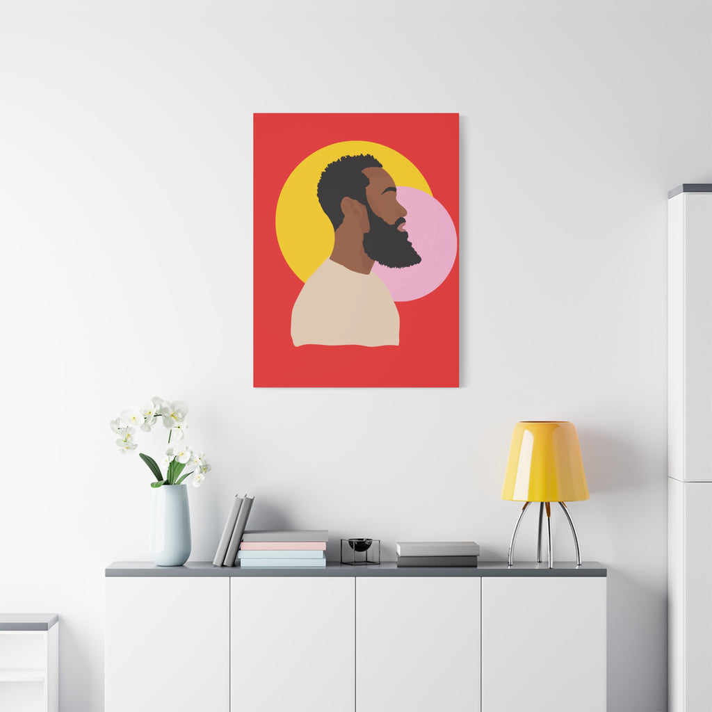Bearded Man - Canvas Art