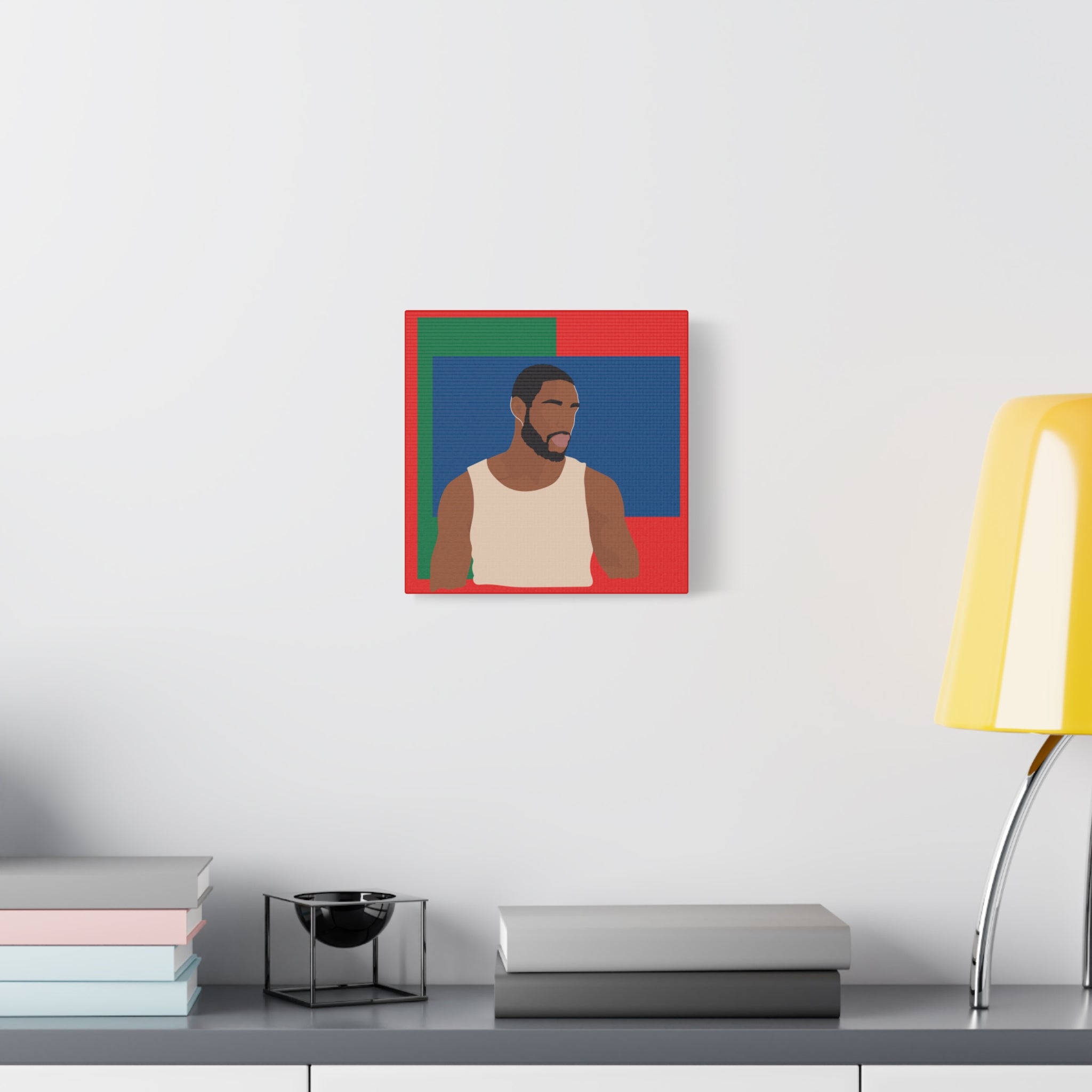 Modern Minimalist Bold Color Block -  Canvas Art