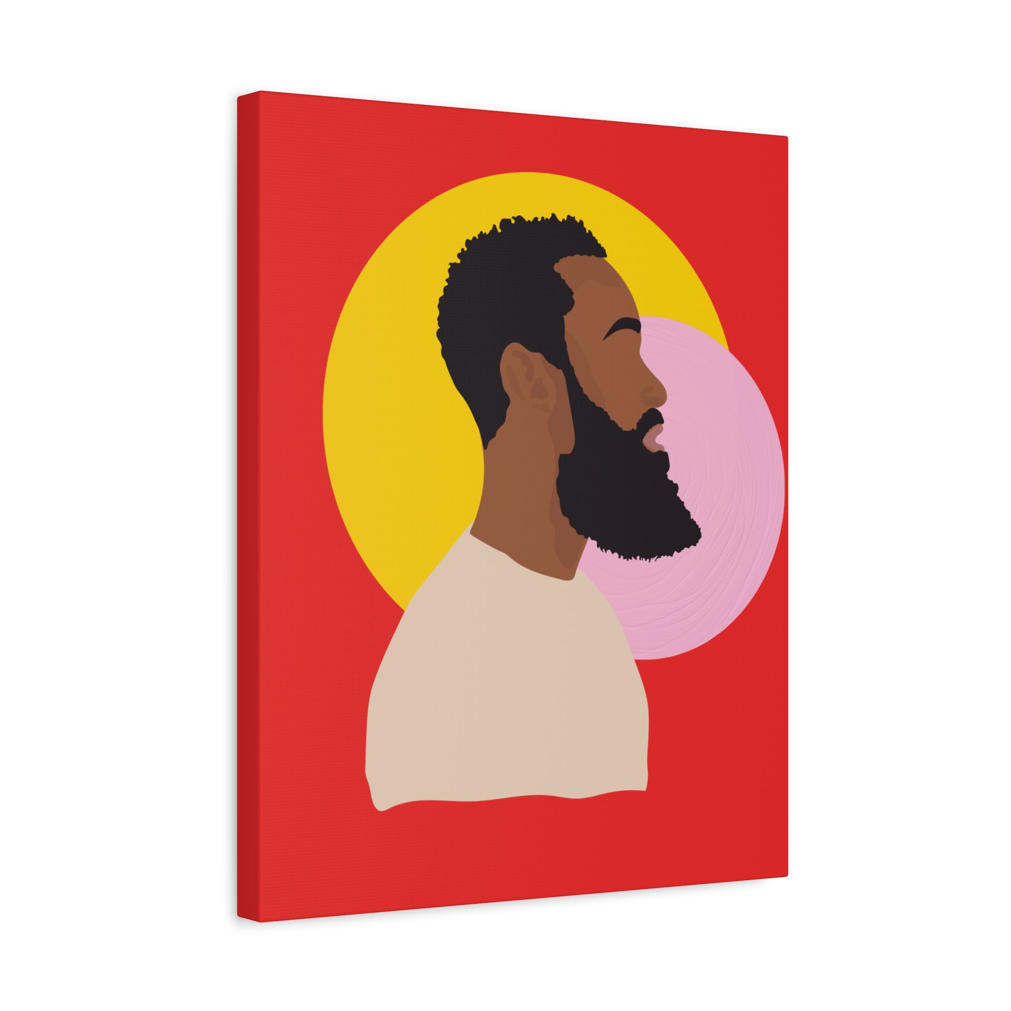Bearded Man - Canvas Art