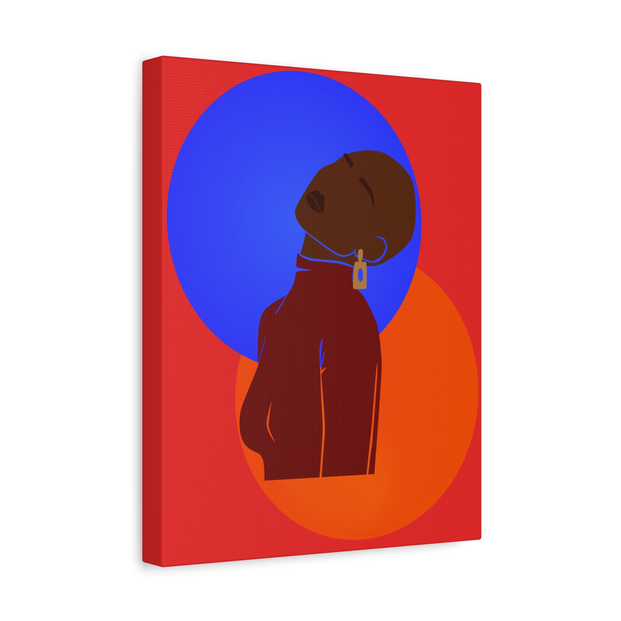 Bold Abstract Woman — Canvas Art