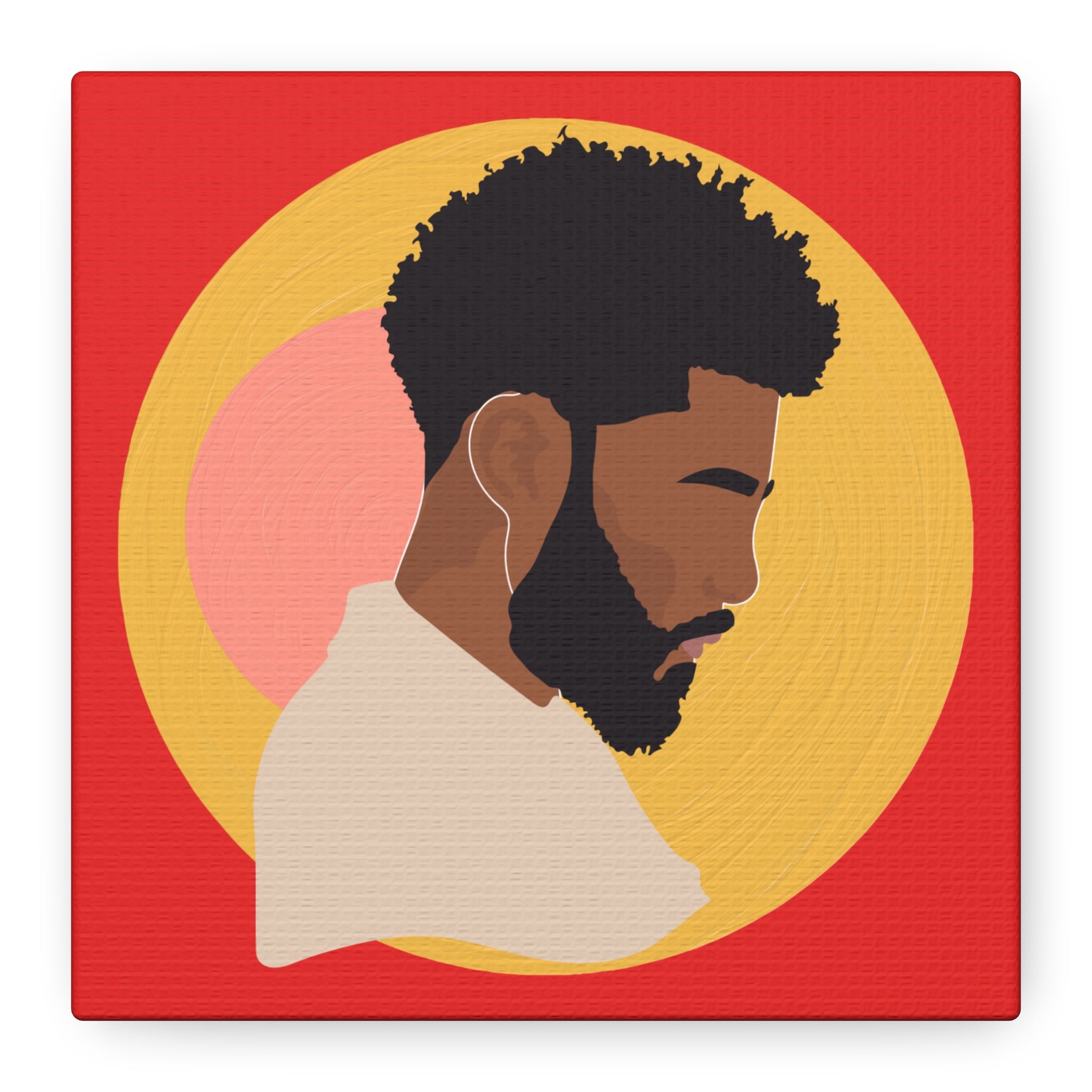 Afrocentric Male — Canvas Art