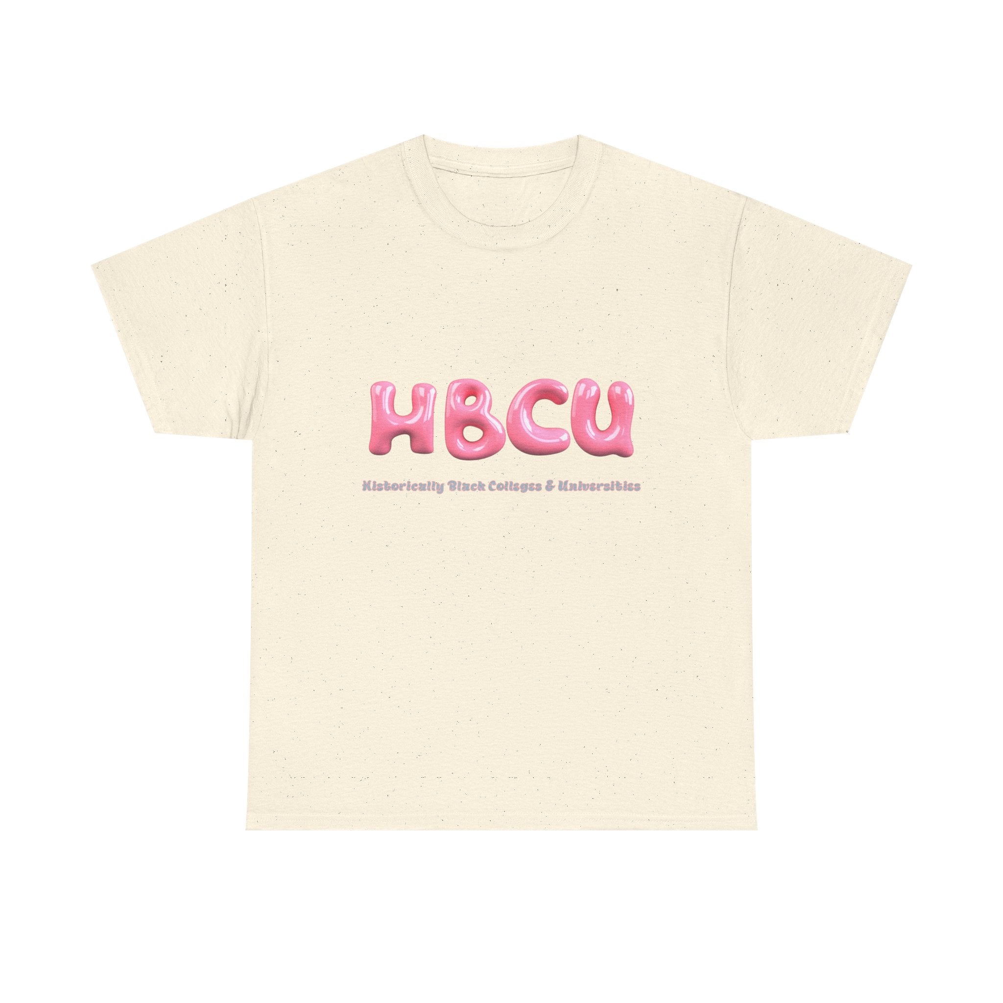 HBCU Pink Bubble Letter - Empowerment Tee Shirt