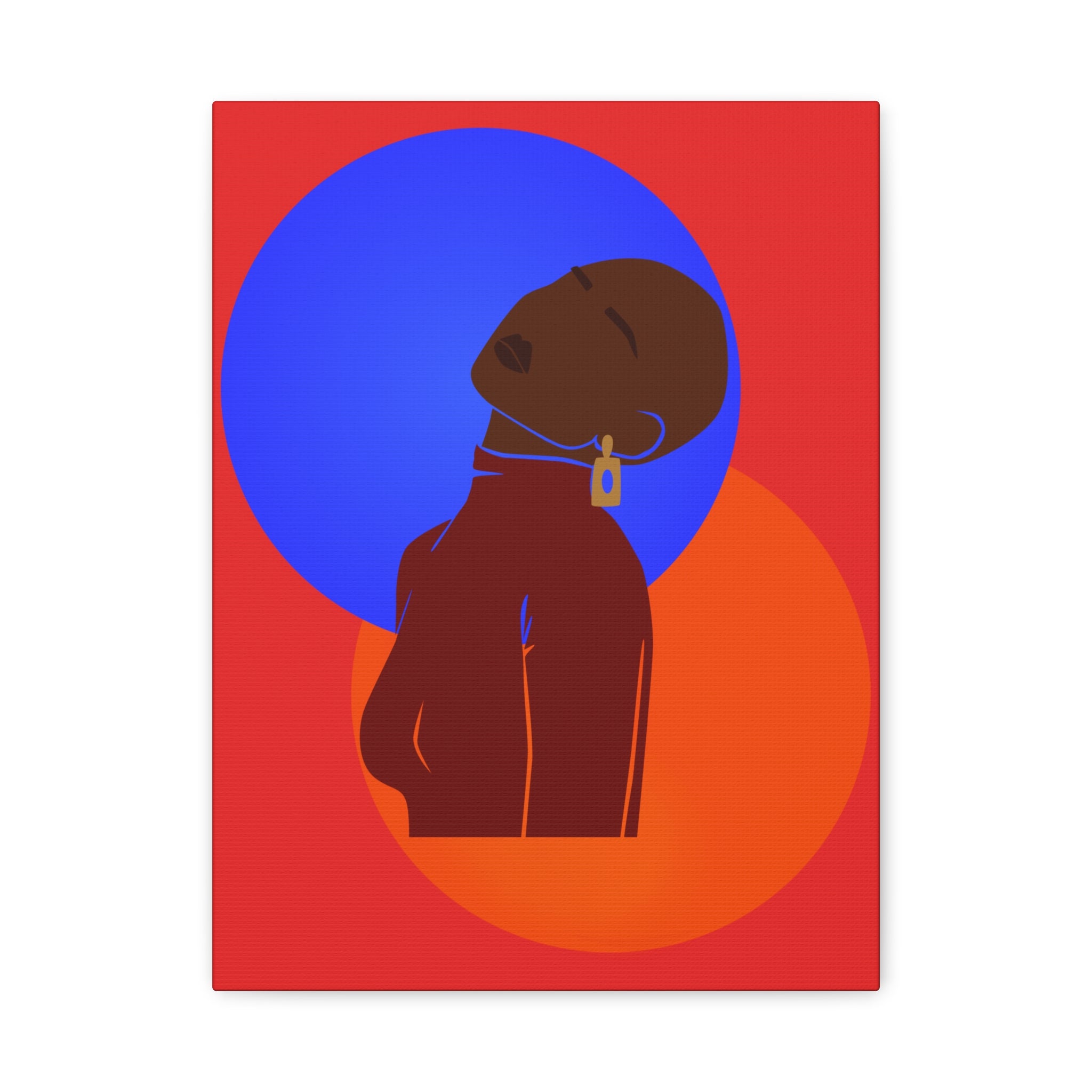 Bold Abstract Woman — Canvas Art