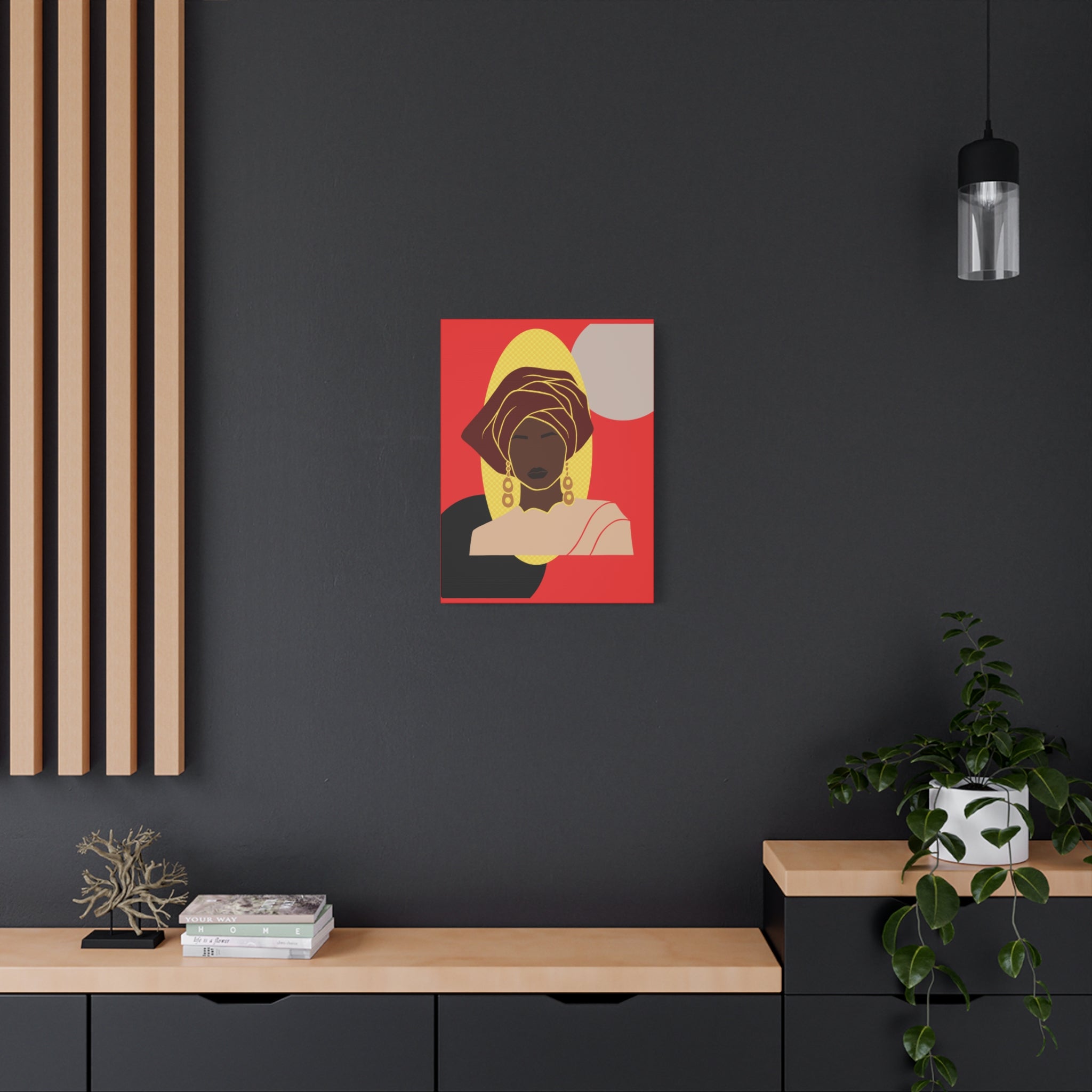 African Lady — Canvas Art