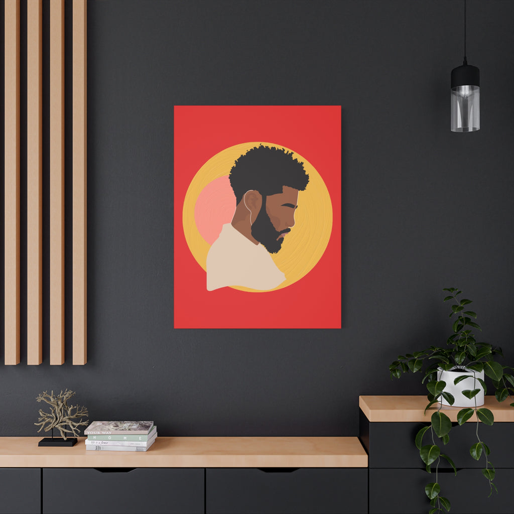 Afrocentric Male — Canvas Art
