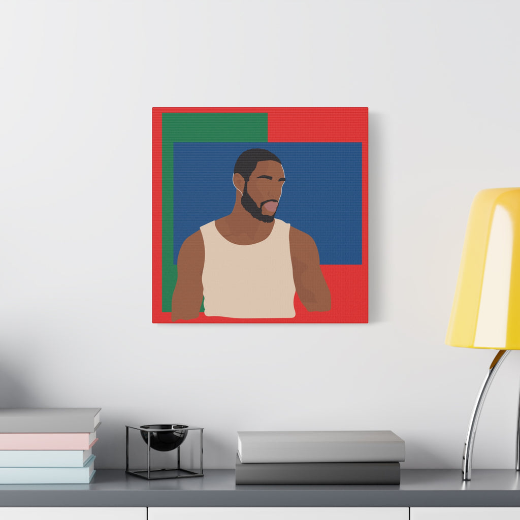 Modern Minimalist Bold Color Block -  Canvas Art