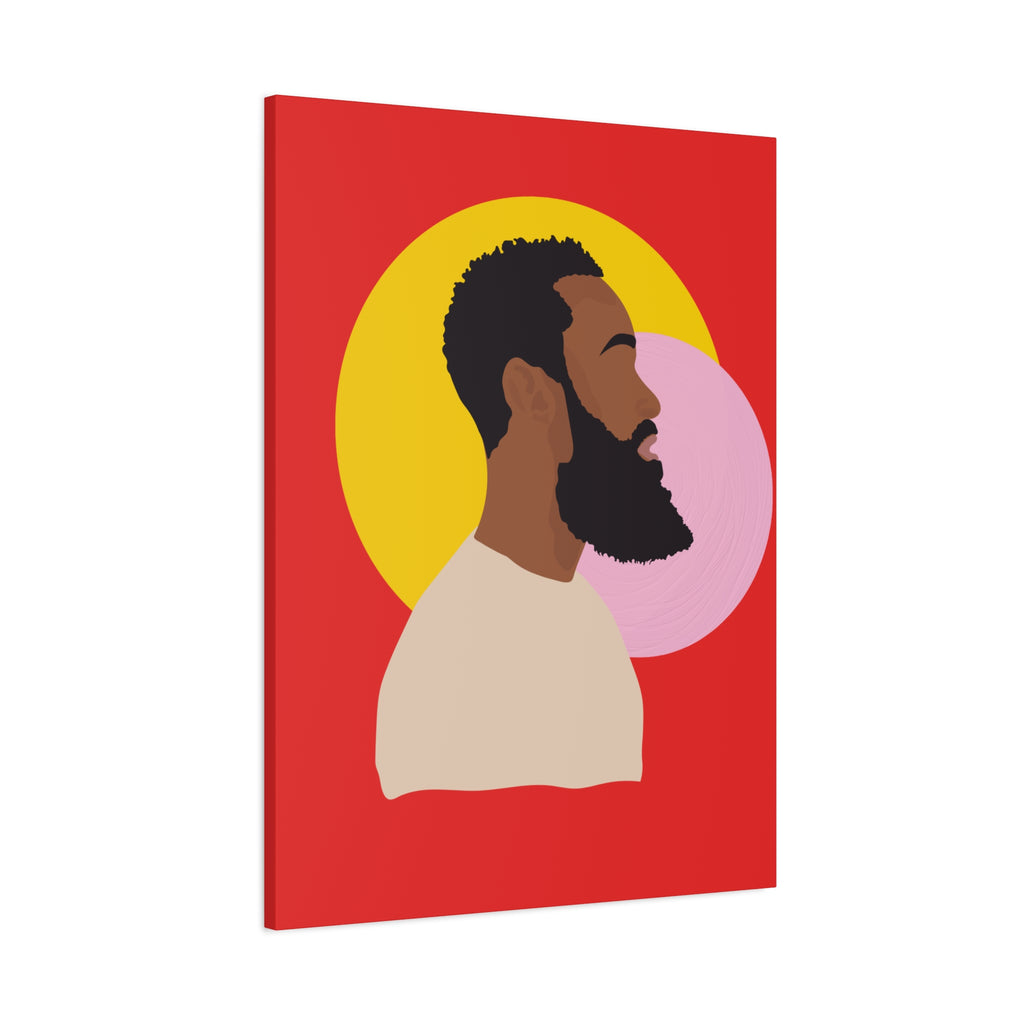 Bearded Man - Canvas Art