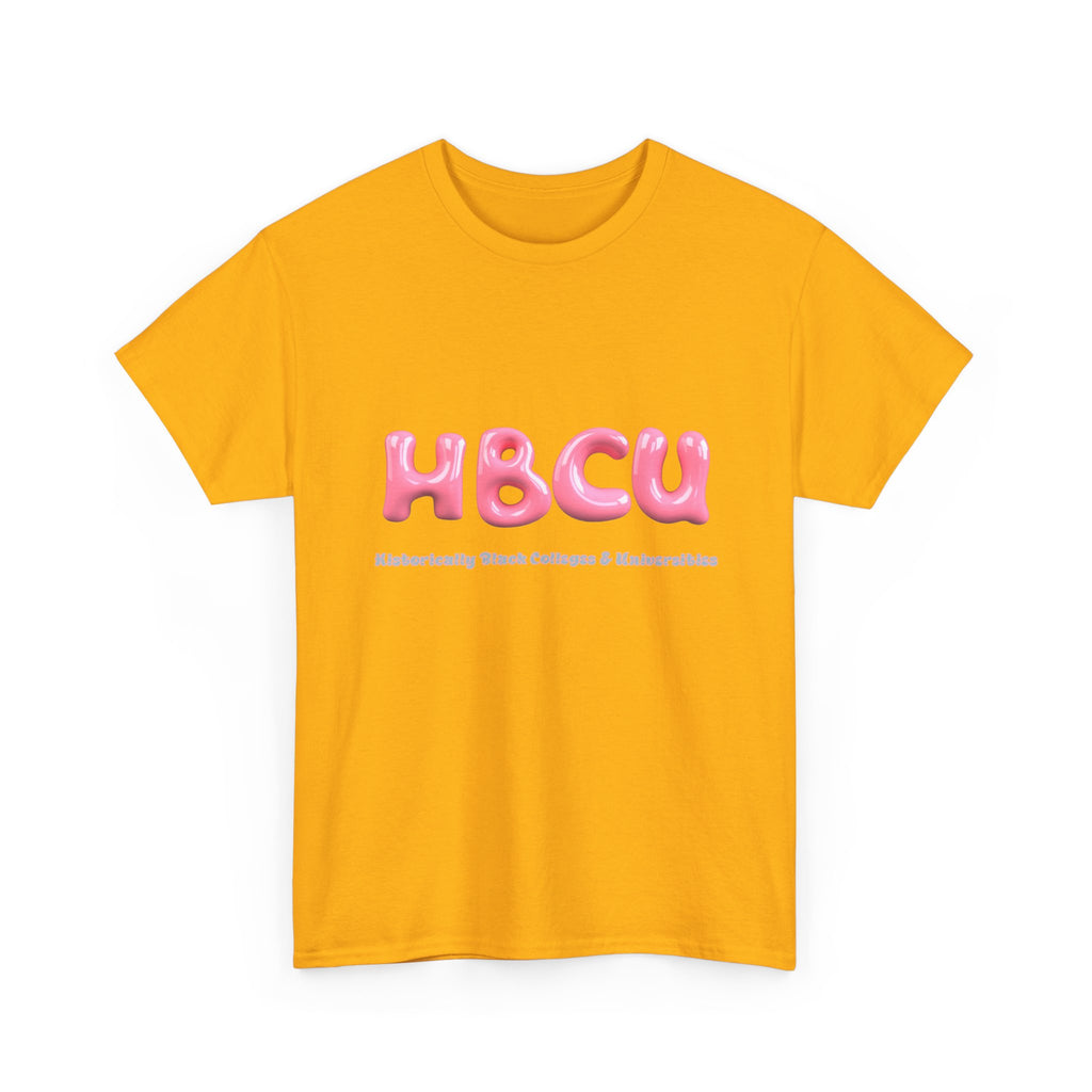 HBCU Pink Bubble Letter - Empowerment Tee Shirt