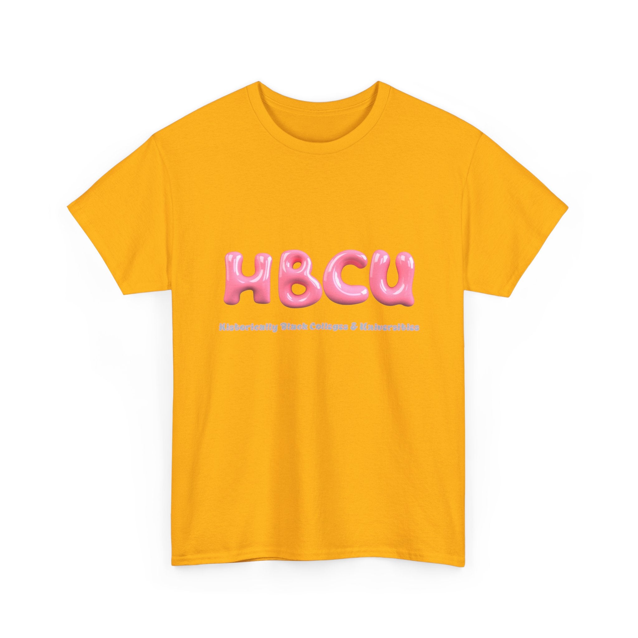 HBCU Pink Bubble Letter - Empowerment Tee Shirt