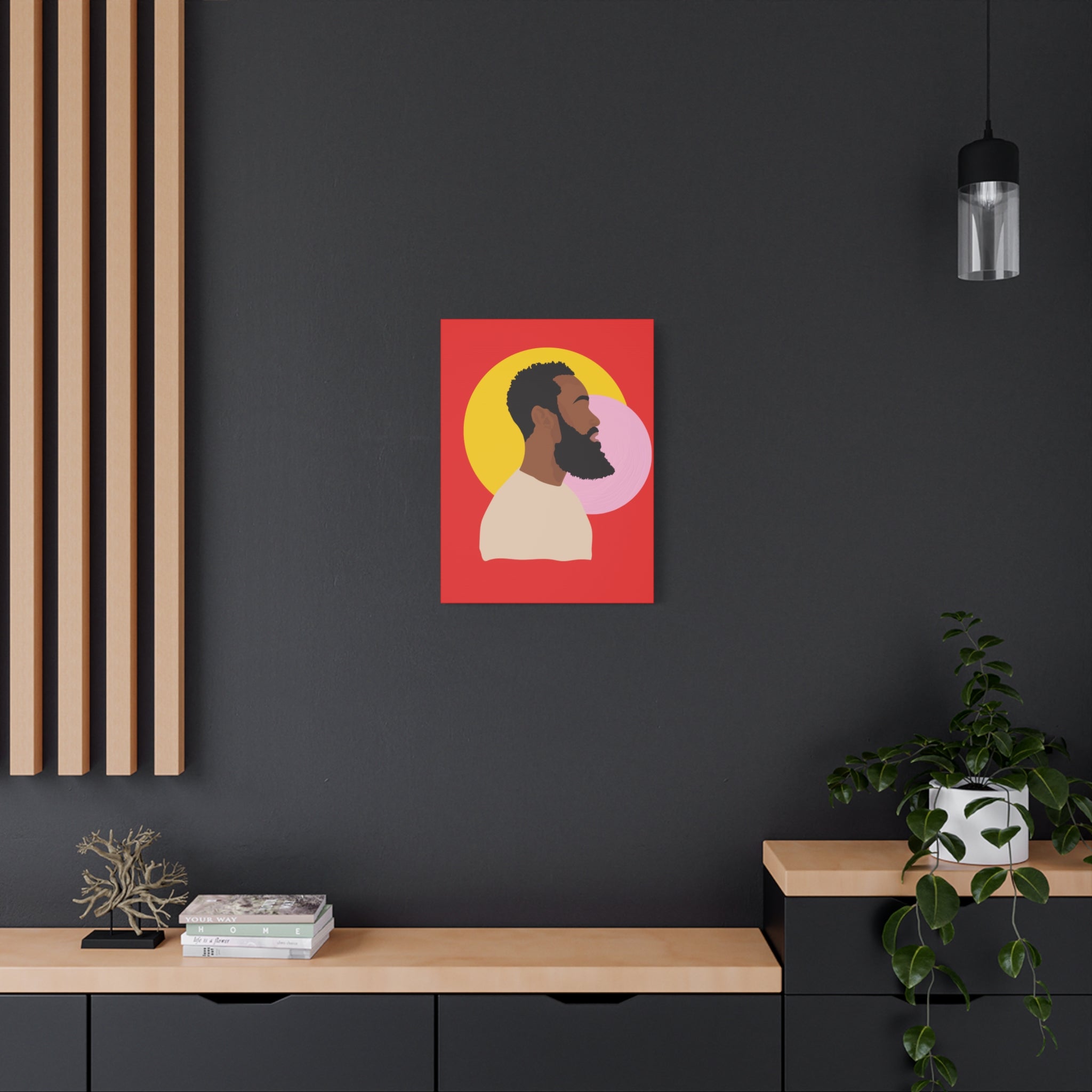 Bearded Man - Canvas Art