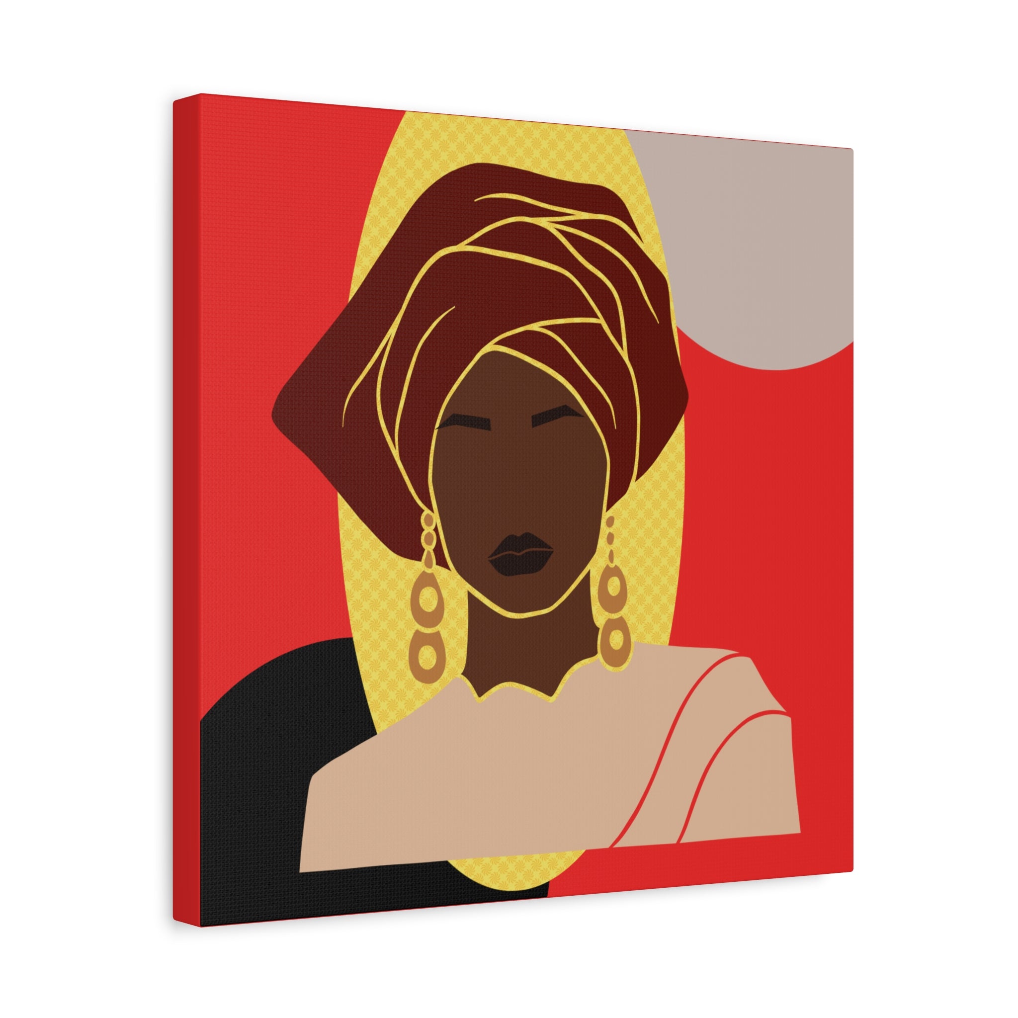 African Lady — Canvas Art