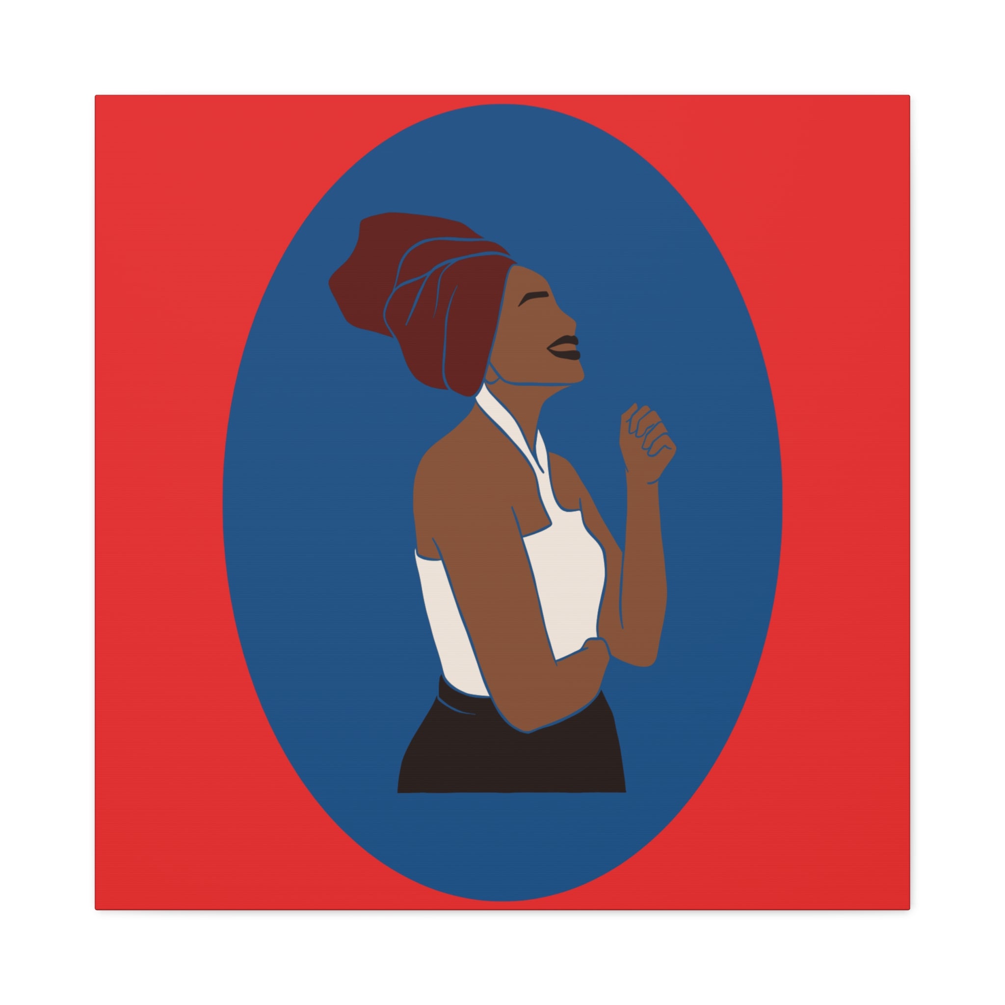 Joyful Woman — Canvas Art