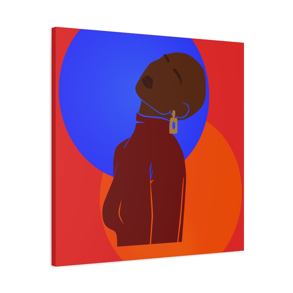 Bold Abstract Woman — Canvas Art
