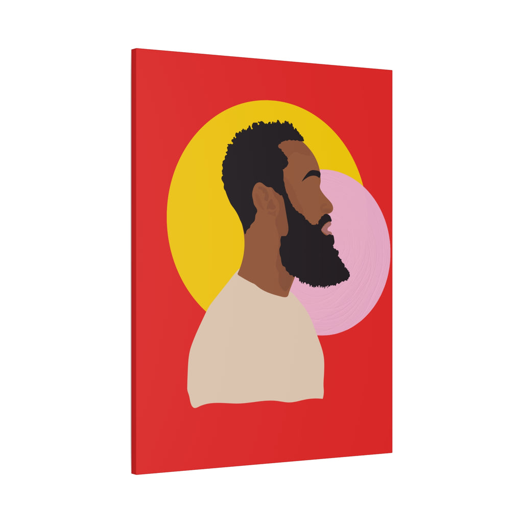 Bearded Man - Canvas Art