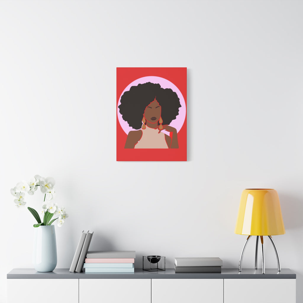 Afro Woman — Art Canvas