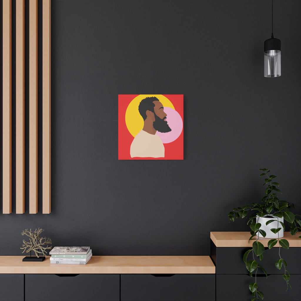 Bearded Man - Canvas Art