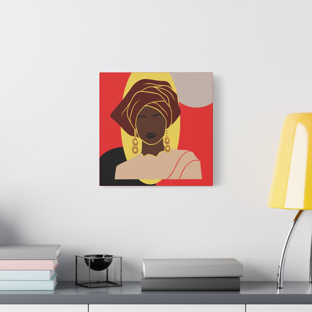 African Lady — Canvas Art