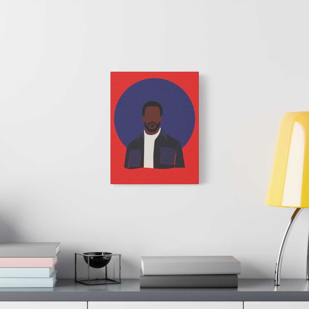 Minimalist Male Abstract — Canvas Art