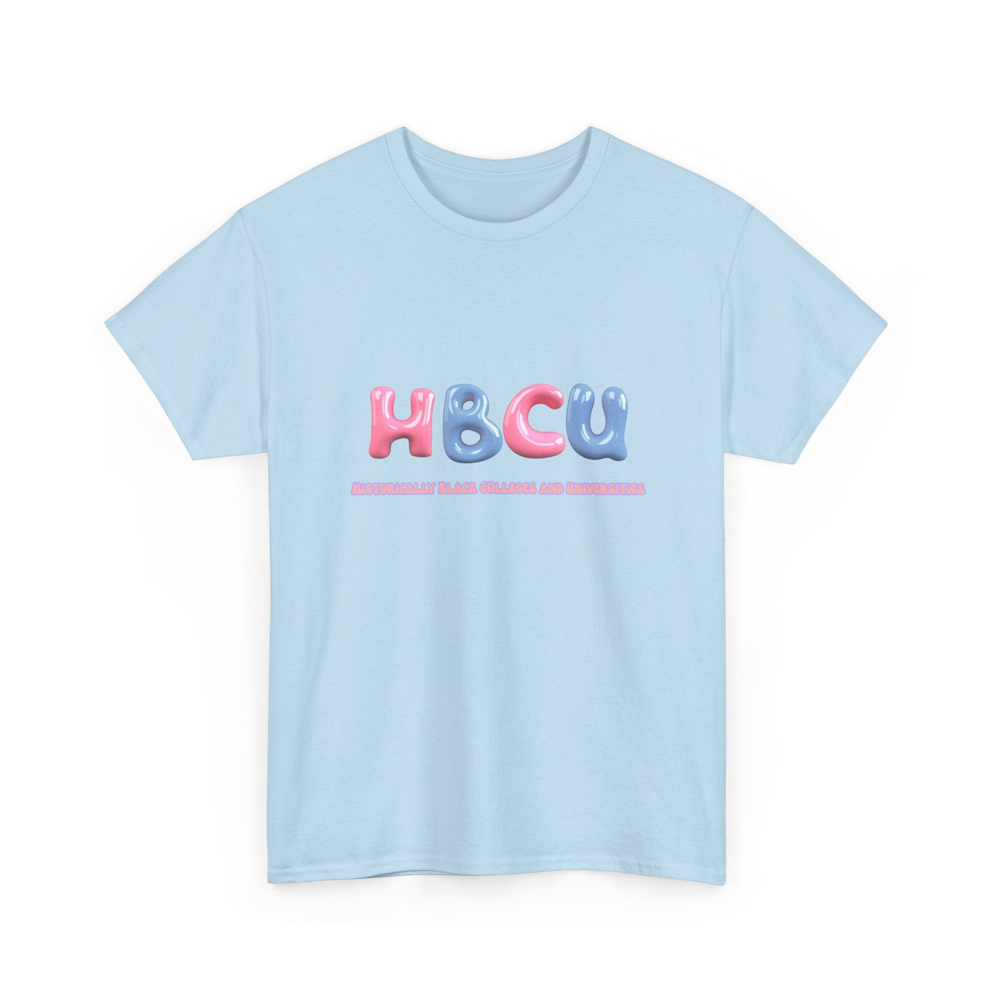 HBCU Balloon Letter Tee — Empowerment Tee Shirt