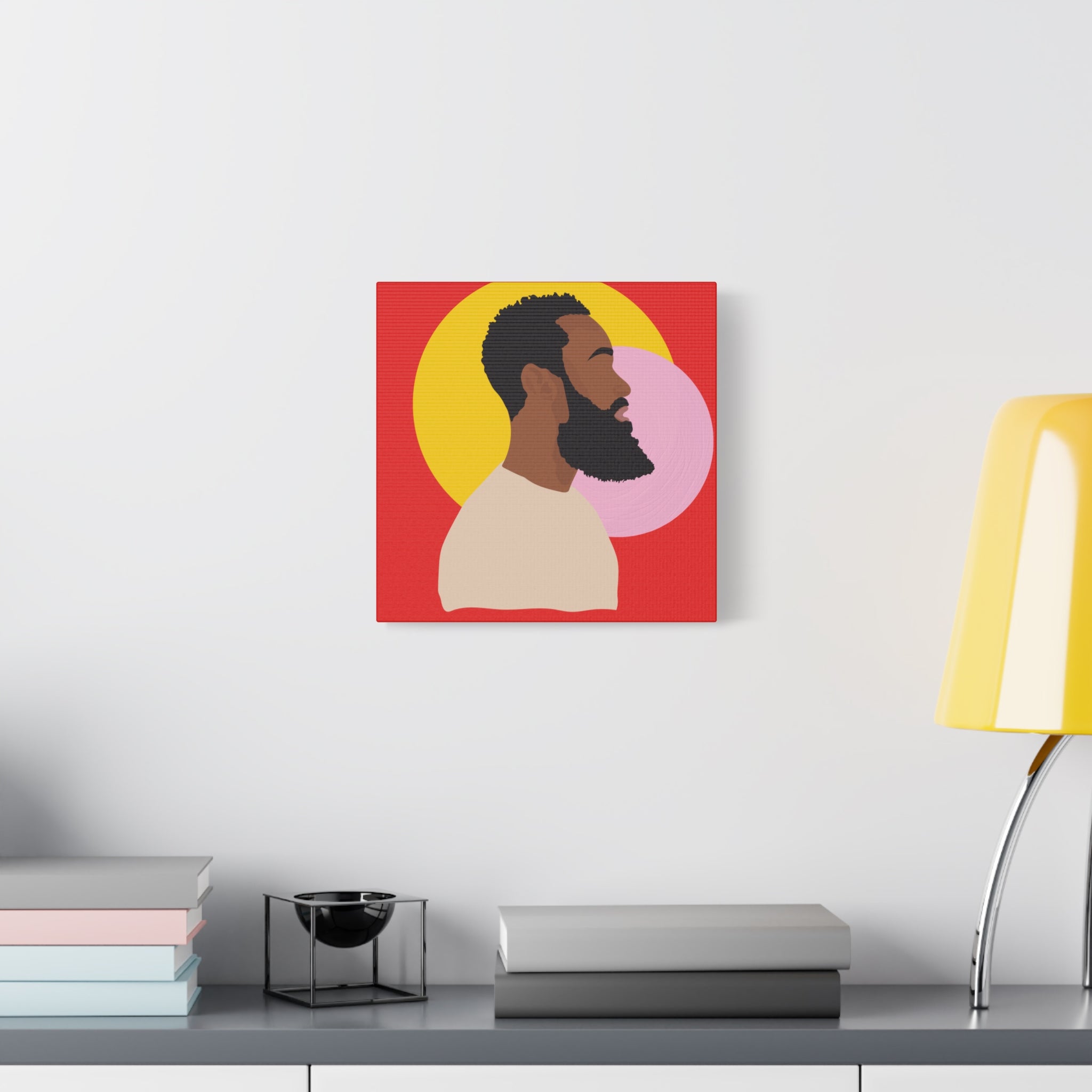 Bearded Man - Canvas Art
