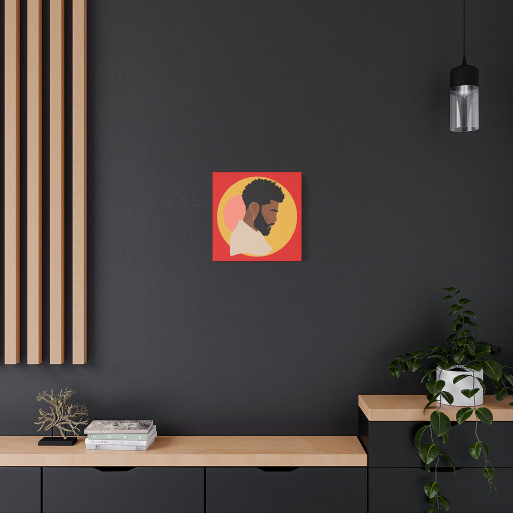 Afrocentric Male — Canvas Art