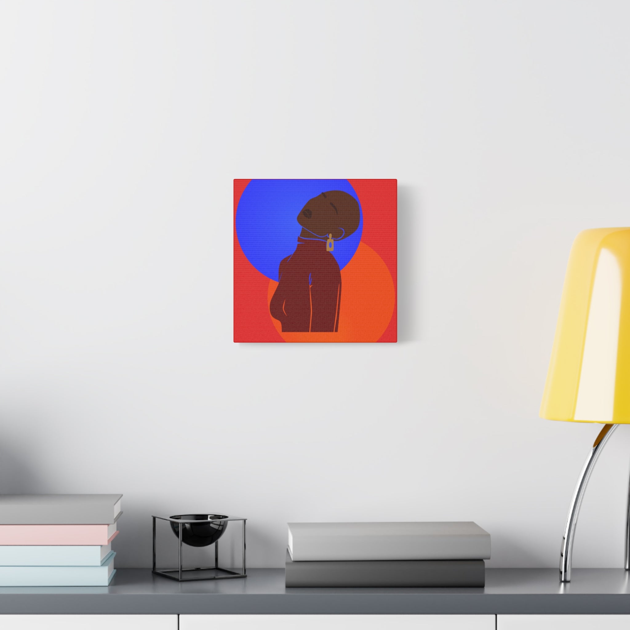 Bold Abstract Woman — Canvas Art