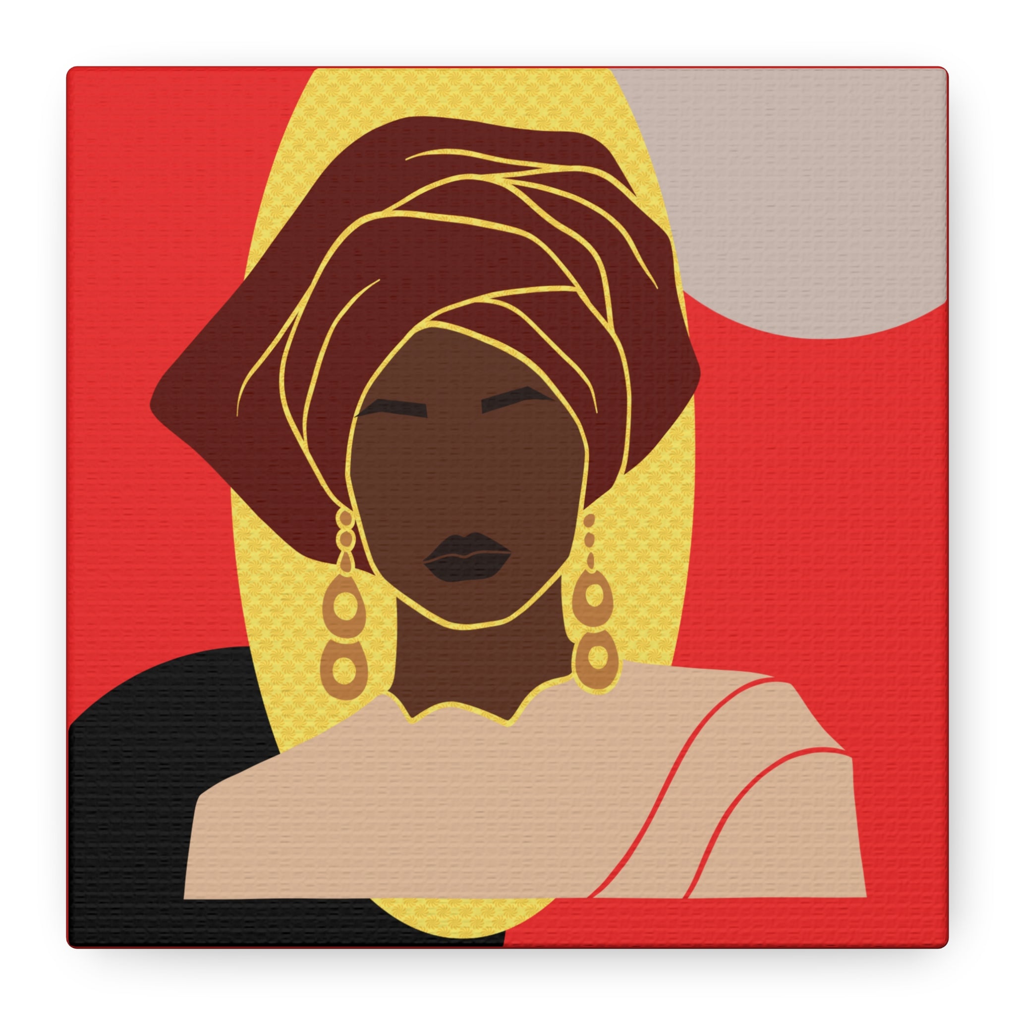 African Lady — Canvas Art