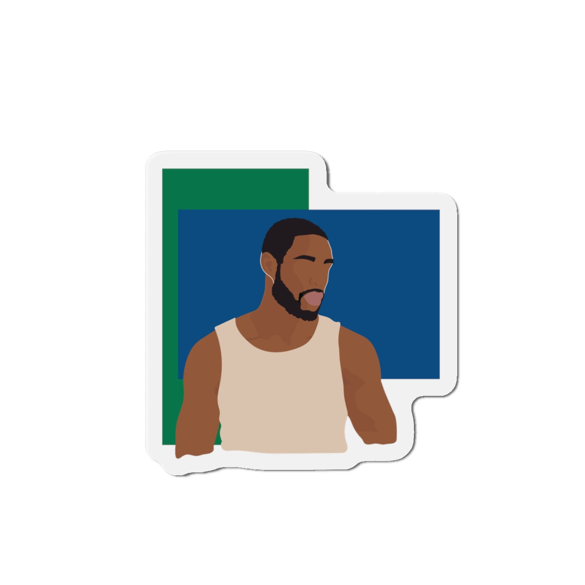 Modern Portrait — Magnet