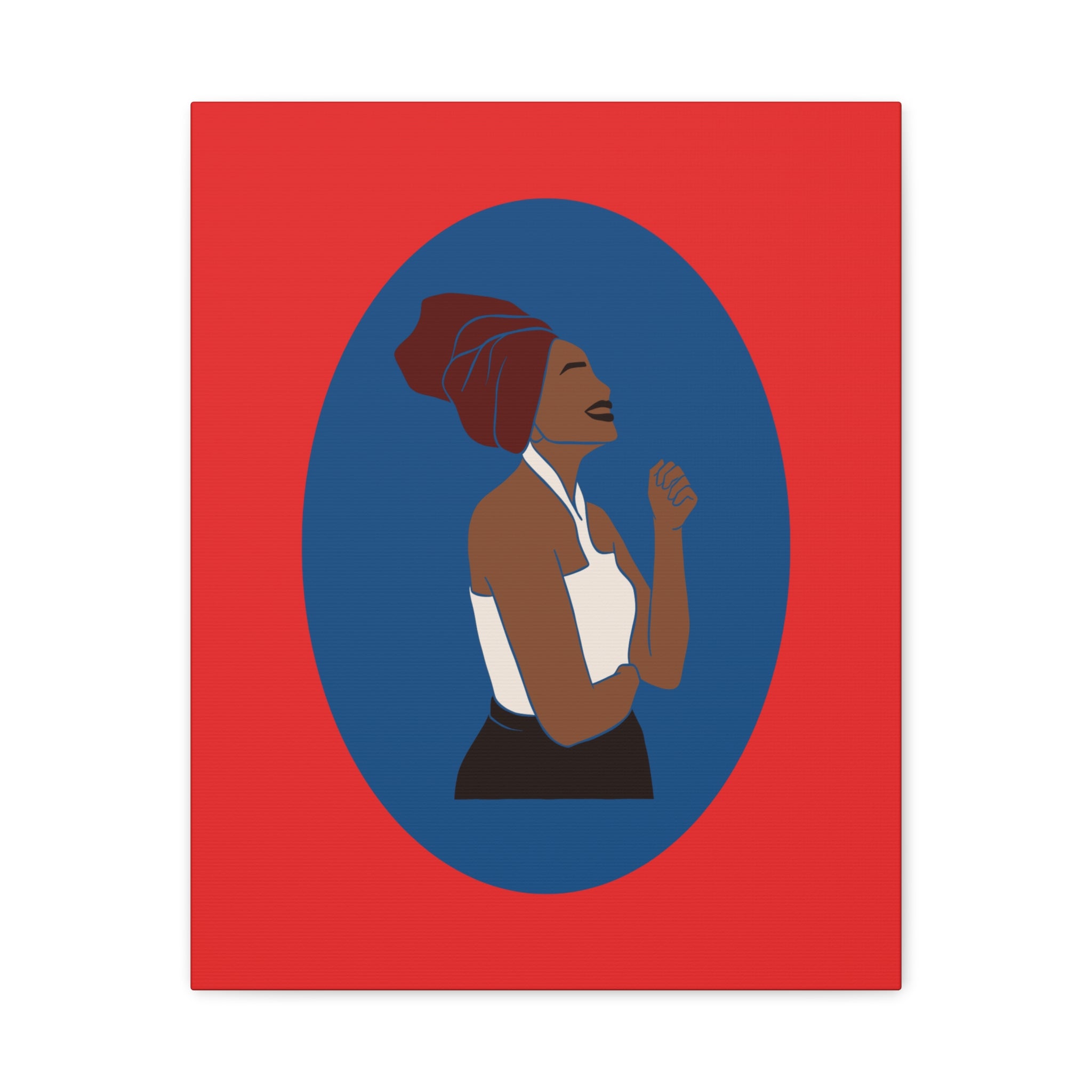 Joyful Woman — Canvas Art