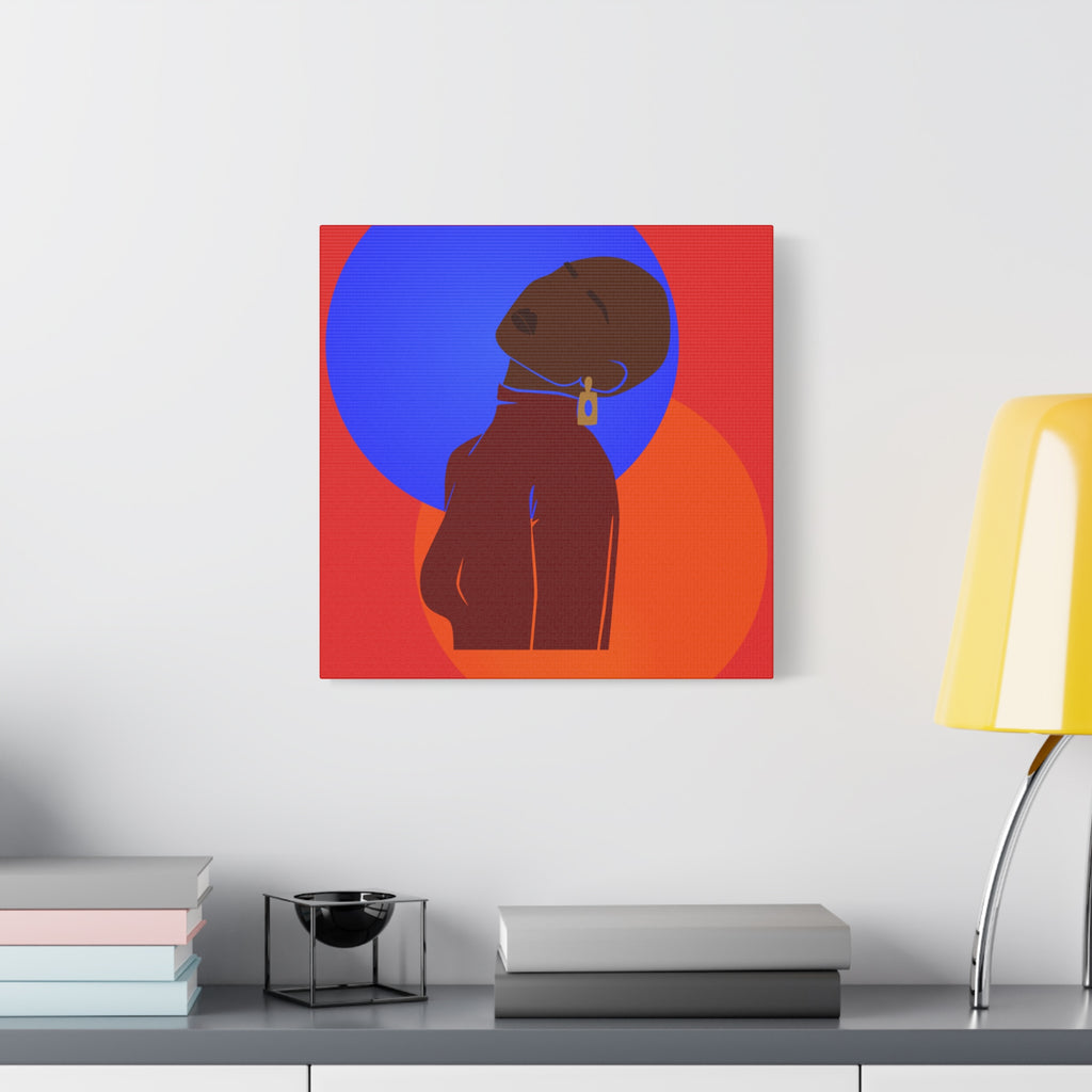 Bold Abstract Woman — Canvas Art
