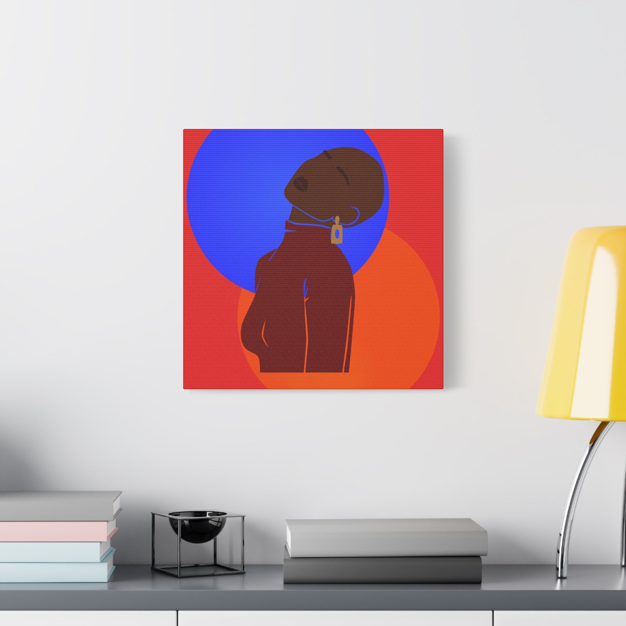Bold Abstract Woman — Canvas Art