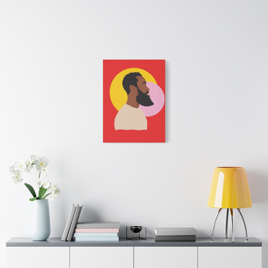 Bearded Man - Canvas Art