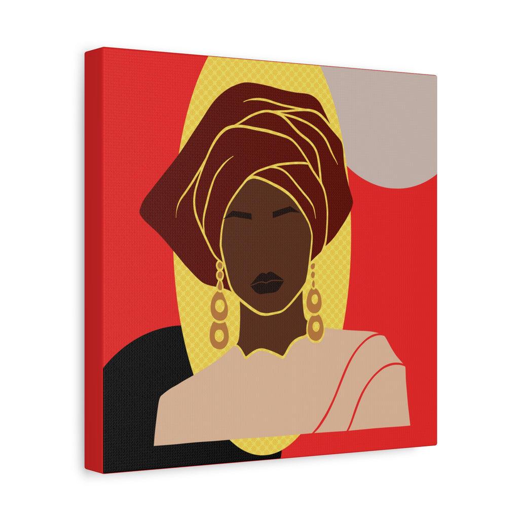 African Lady — Canvas Art