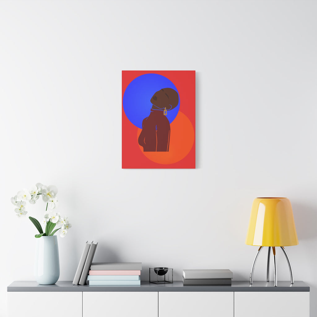 Bold Abstract Woman — Canvas Art