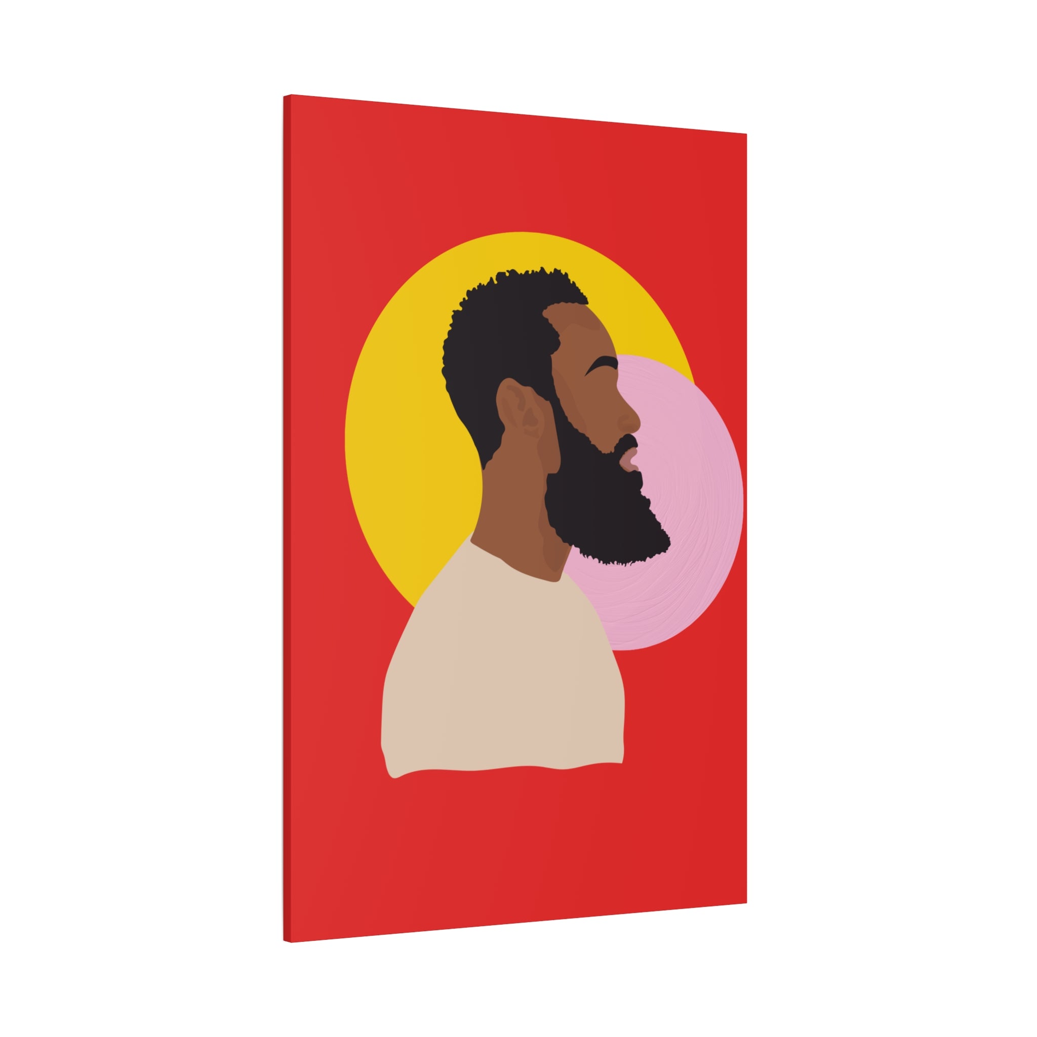 Bearded Man - Canvas Art