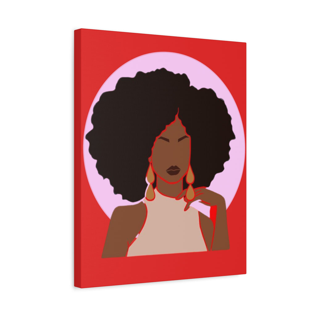 Afro Woman — Art Canvas