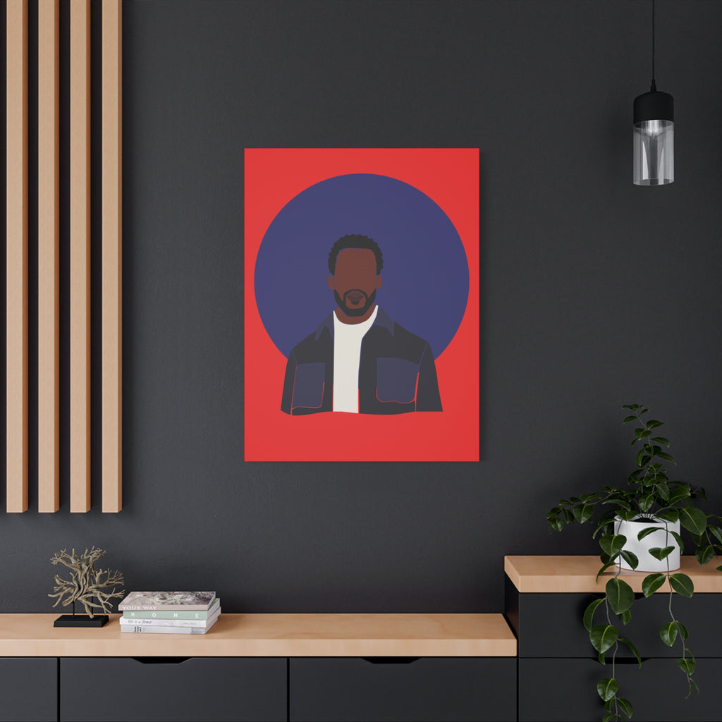 Minimalist Male Abstract — Canvas Art