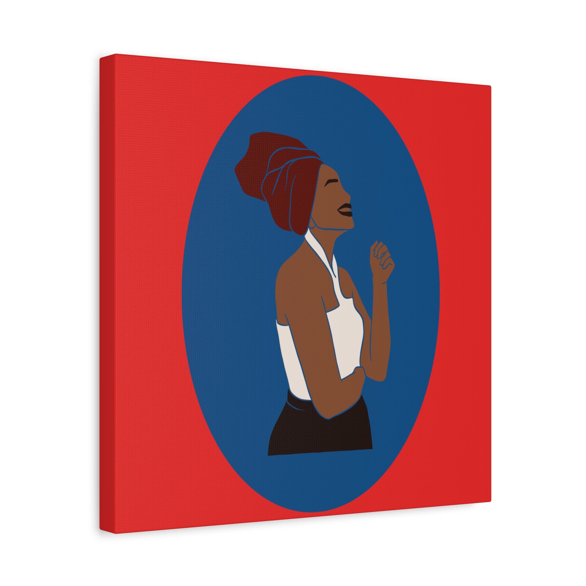 Joyful Woman — Canvas Art