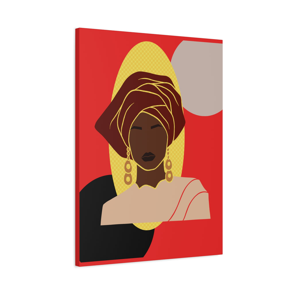 African Lady — Canvas Art