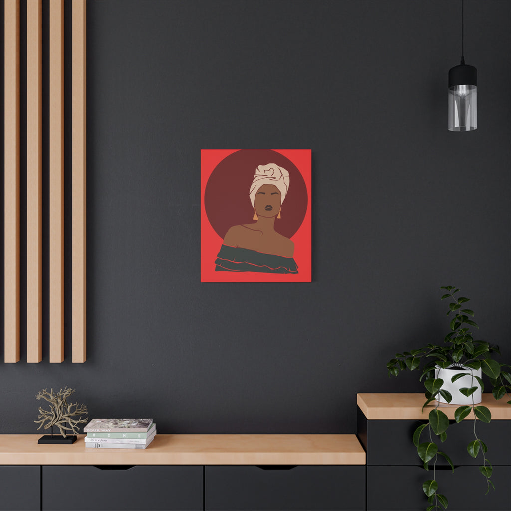 Afrocentric Woman - Canvas Art