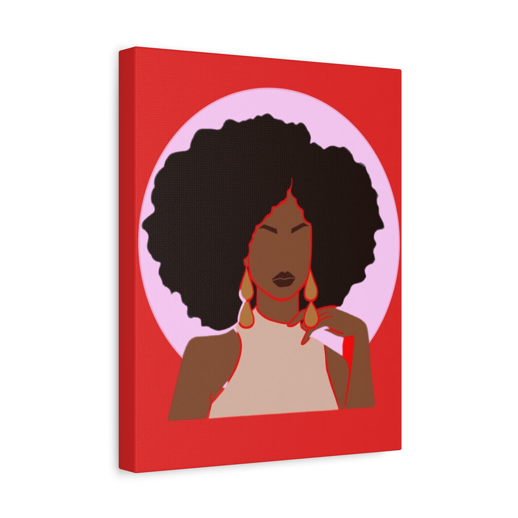 Afro Woman — Art Canvas