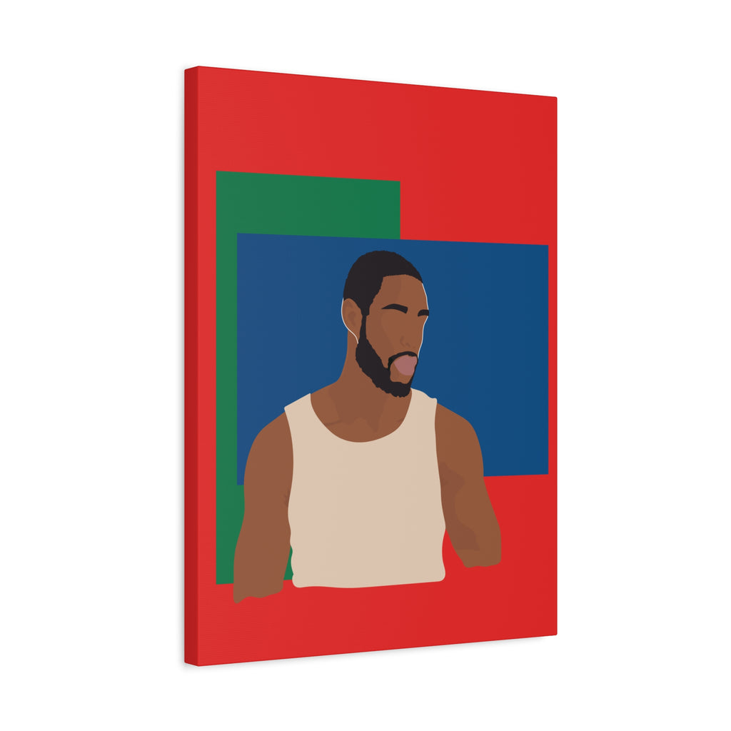 Modern Minimalist Bold Color Block -  Canvas Art