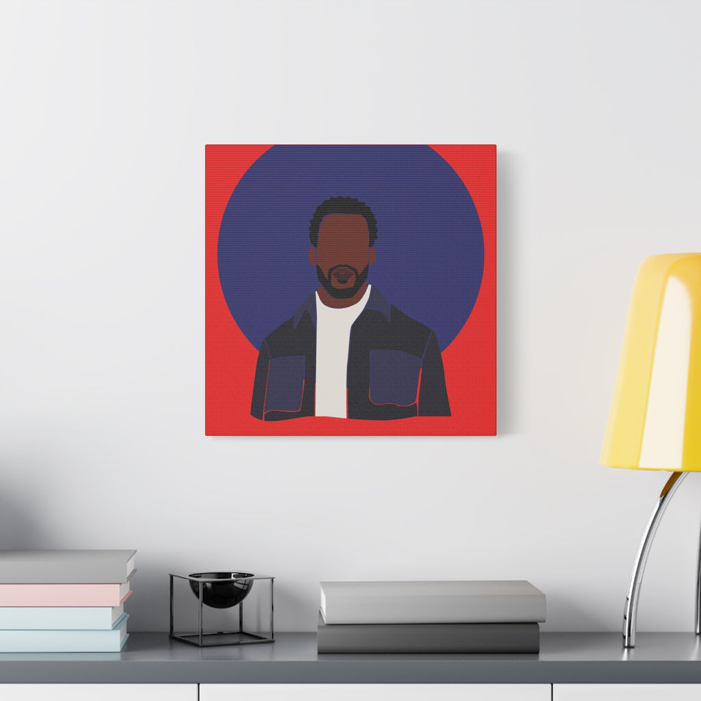 Minimalist Male Abstract — Canvas Art