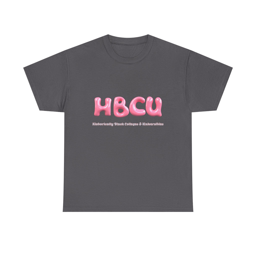 HBCU Pink Bubble Letter - Empowerment Tee Shirt