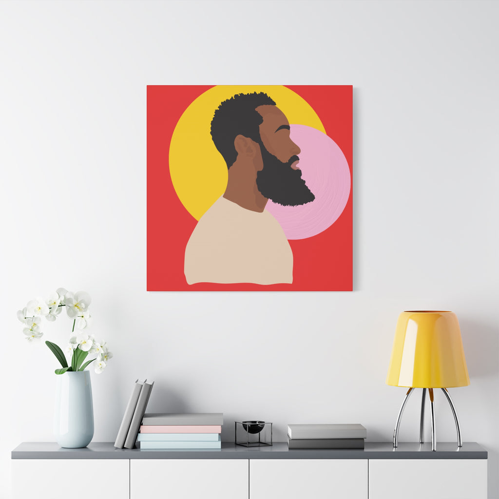 Bearded Man - Canvas Art