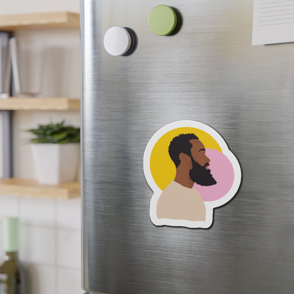 Bearded Profile – Magnet