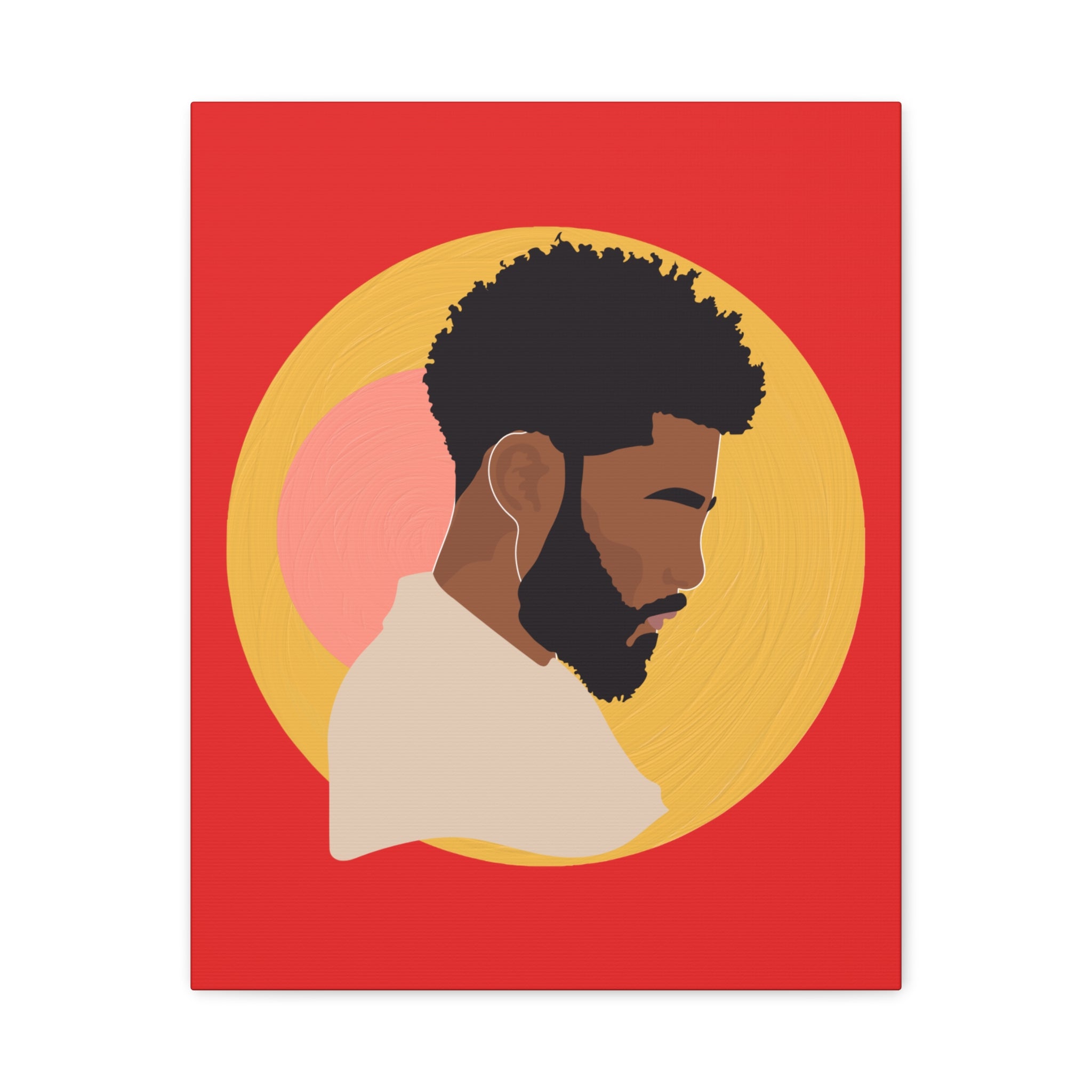 Afrocentric Male — Canvas Art
