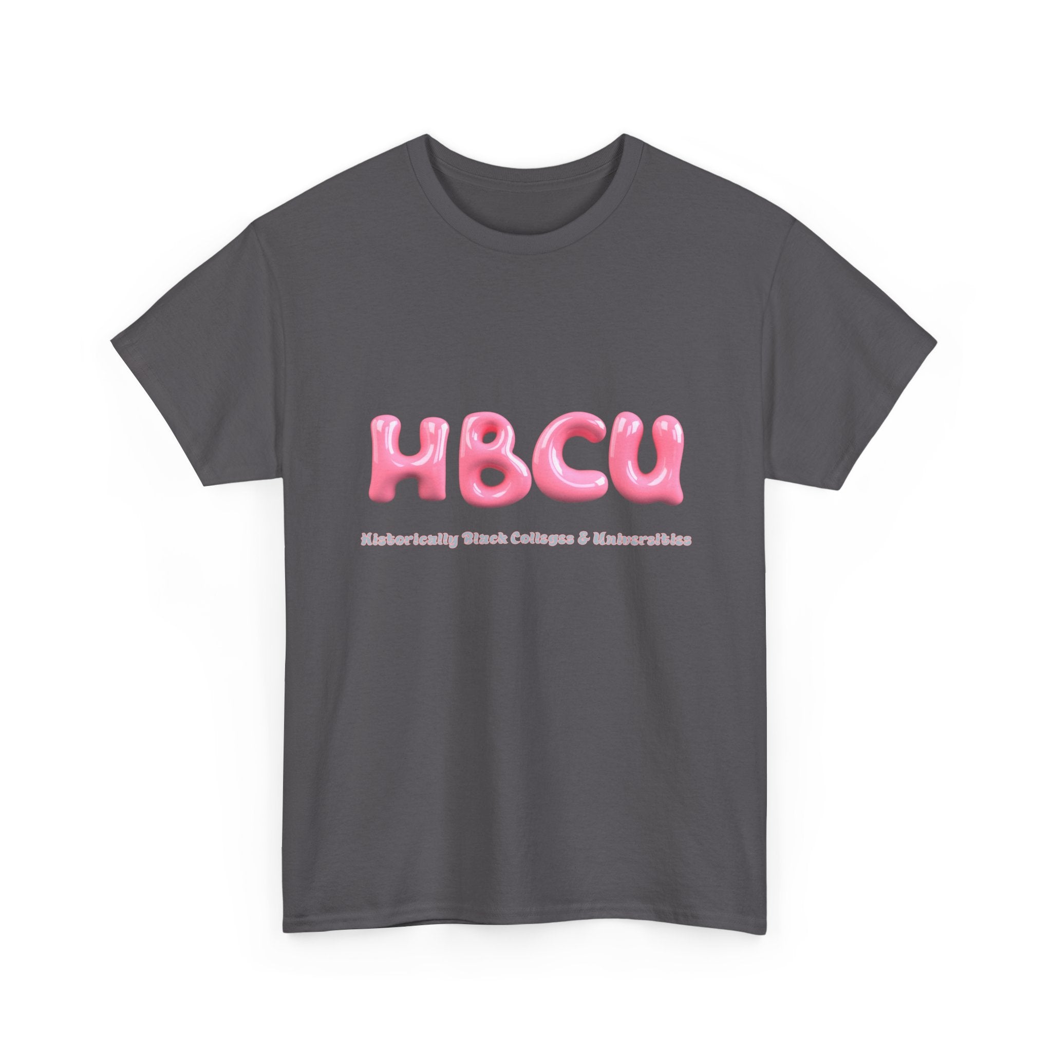 HBCU Pink Bubble Letter - Empowerment Tee Shirt