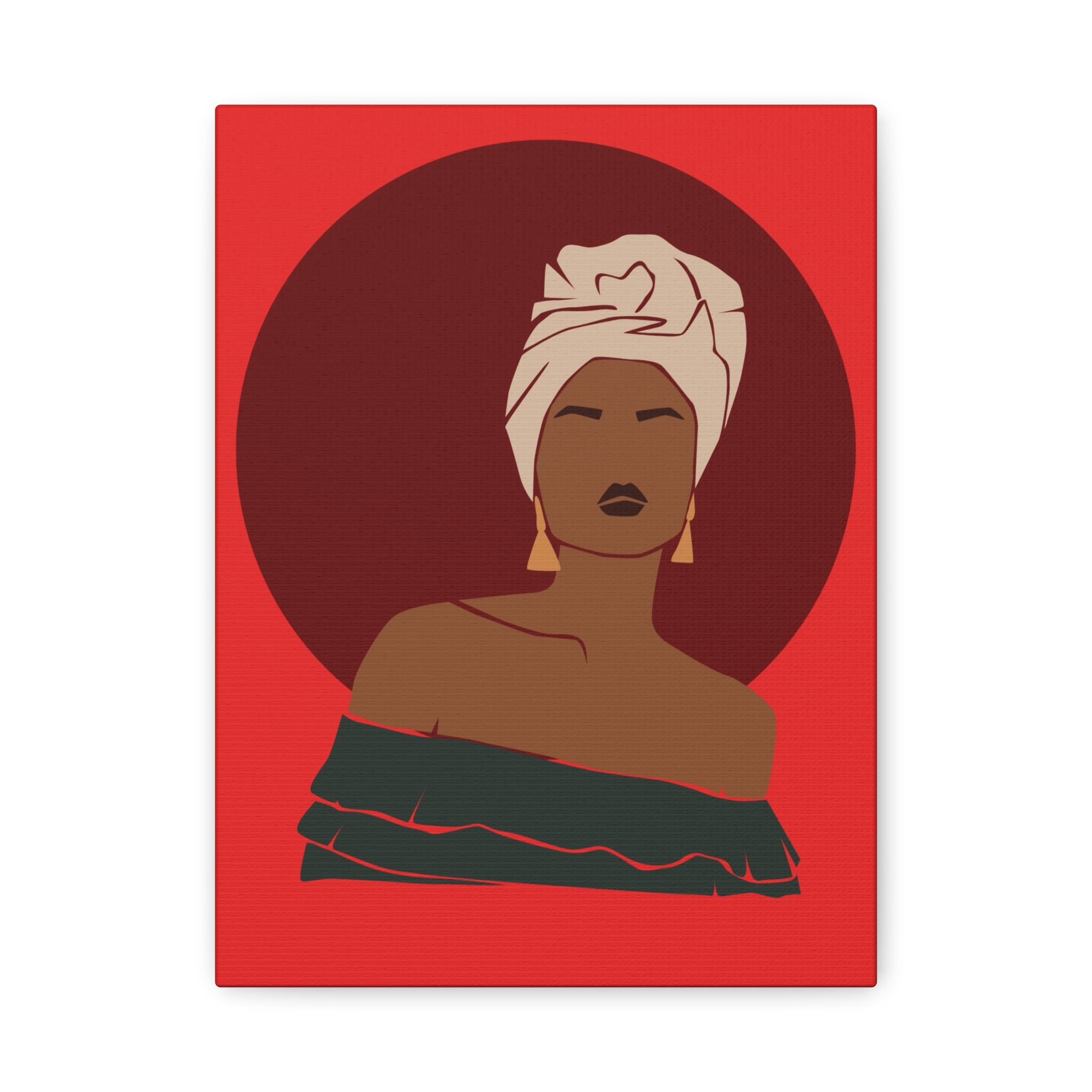 Afrocentric Woman - Canvas Art
